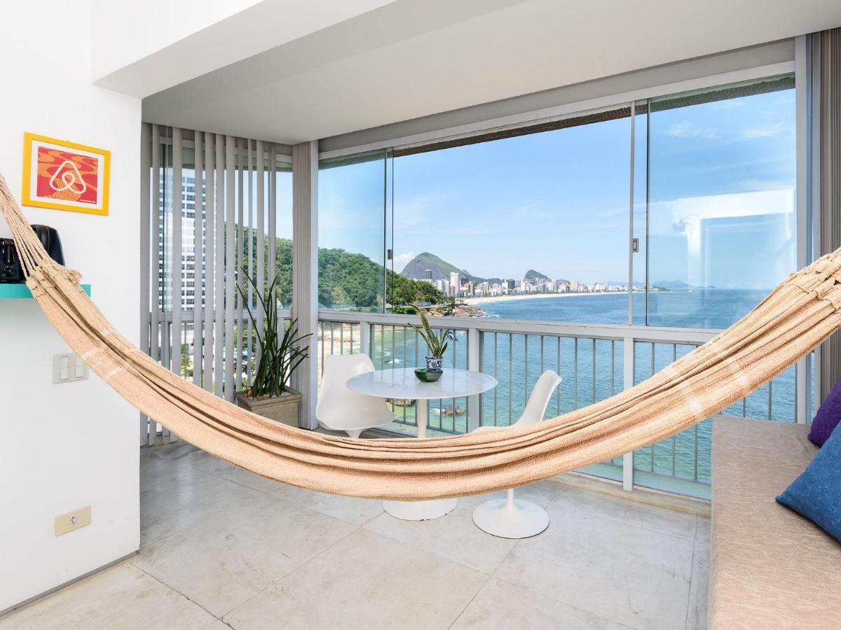 Apartamento Omar Do Rio - V102 Moderno Qto&sala Com Vista Cinematográfica, Garagem, Piscina E Sauna, Internet Rápida E Smart Tv Río de Janeiro